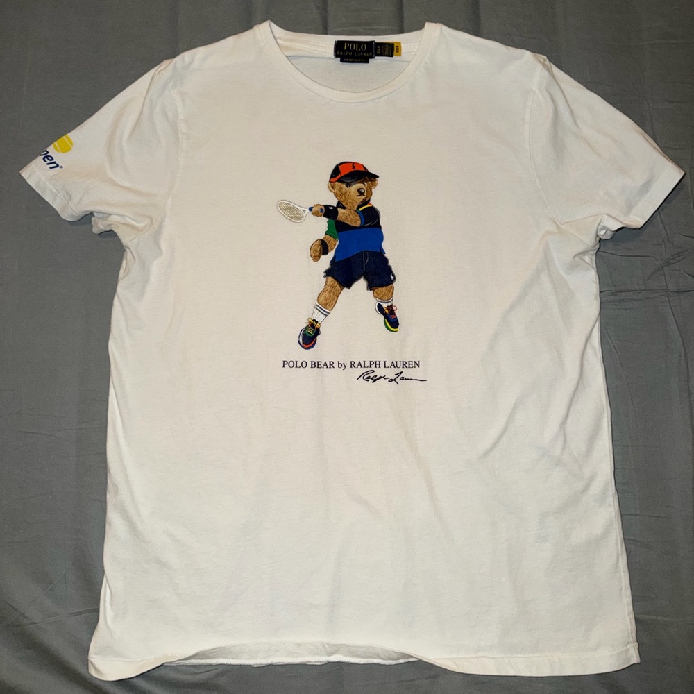 Ralph Lauren U.S Open White Tee